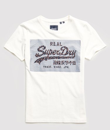 Vintage Logo Reflective Box T-Shirt Image 2