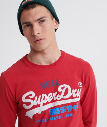 Vintage Logo Desert Langarm-T-Shirt Image 4