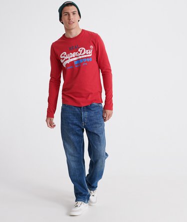 Vintage Logo Desert Langarm-T-Shirt Image 2