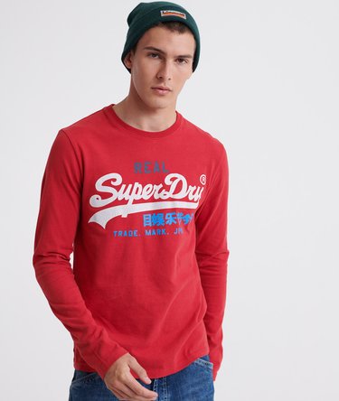 Vintage Logo Desert Langarm-T-Shirt Image 1