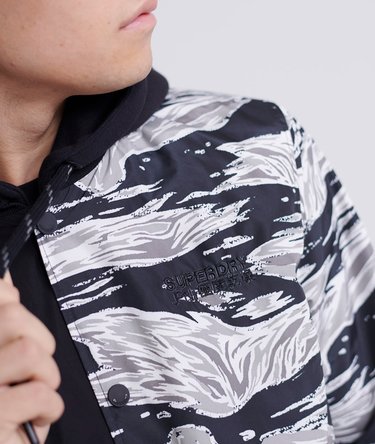 Hooded Desert Alchemy Bomber Jacket Image 6