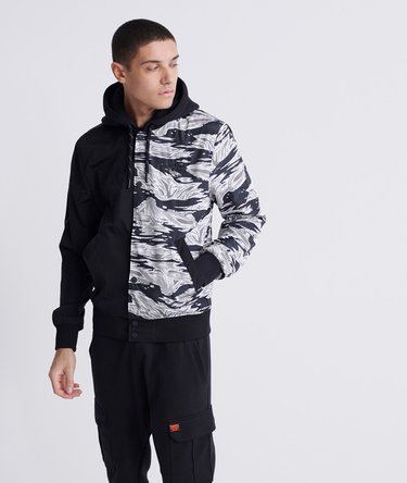 Hooded Desert Alchemy Bomber Jacket Image 1