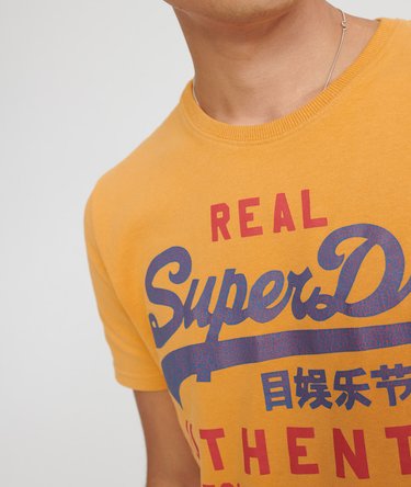 Camiseta con logo Vintage Authentic Duo Image 5