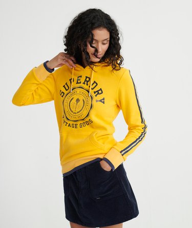 Vintage Crest Hoodie Image 1
