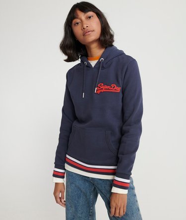 Vintage Logo Chainstitch Patch Hoodie Image 1