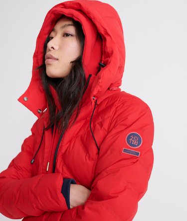 CNY Chevron Down Jacket Image 5