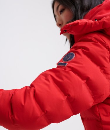 CNY Chevron Down Jacket Image 6