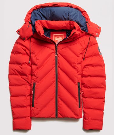 CNY Chevron Down Jacket Image 2