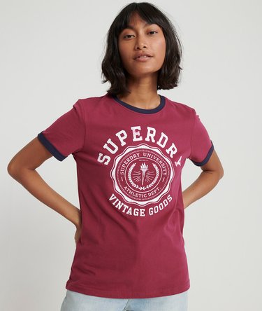Camiseta con escudo Vintage Image 1