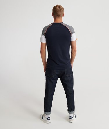 Haut de baseball Desert Orange Label Image 3