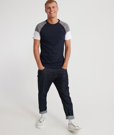 Haut de baseball Desert Orange Label Image 2