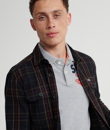 Organic Cotton CNY Superstate Short Sleeve Polo Image 4