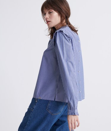 Avery top med h&oslash;j hals Image 3