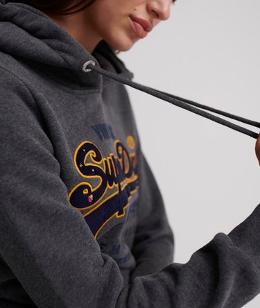 Premium Goods Preppy hoodie met appliqué Image 5