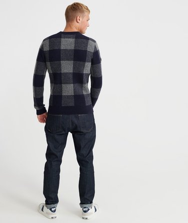 Academy Check Crew Jumper Image 3