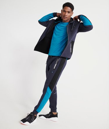 Gym Tech Colour Block Joggers Image 1