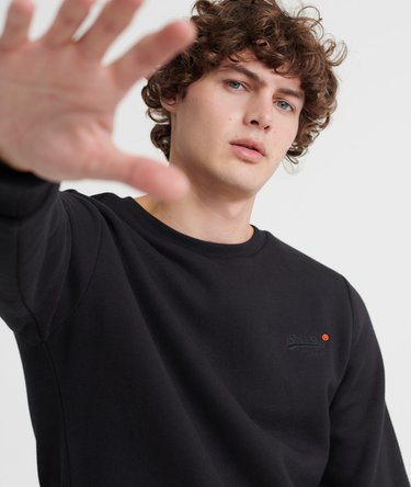Orange Label Crew Sweatshirt Image 1