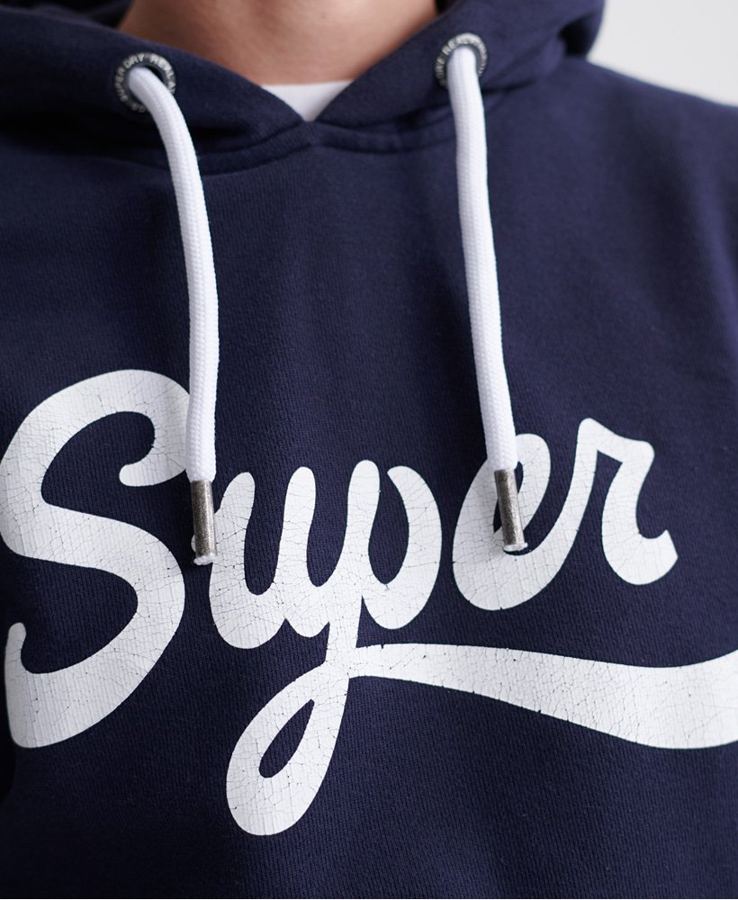 SUPERDRY ENGINEERED ネイビー L mens Orange Label Zip Hoodie in Eclipse Navy | Superdry US