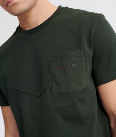 Urban Tech T-shirt met nylon borstzakje Image 5