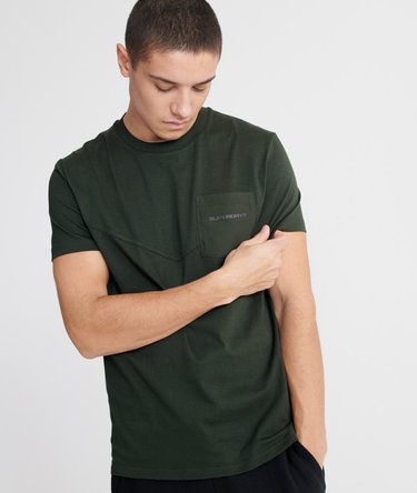 Urban Tech T-shirt met nylon borstzakje Image 1