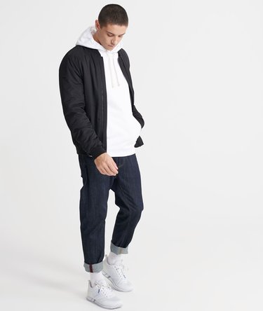 Organic Cotton Standard Label Loopback Hoodie Image 3