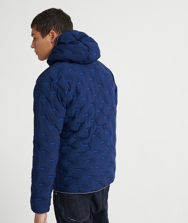 Woven Quilted Jacket Image 4