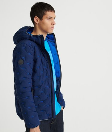 Woven Quilted Jacket Image 1