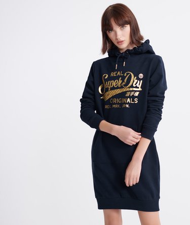 Core Graphic Sweat Dress Image 1