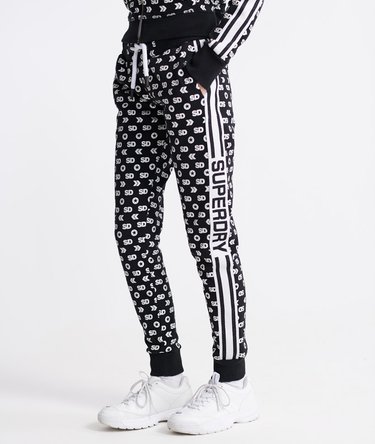Modern Coral Label Monogram Sport Joggers Image 2
