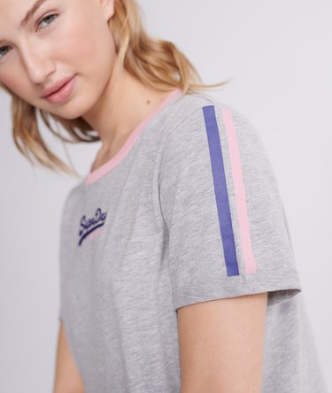 Camiseta de corte cuadrado con micro Vintage Logo Image 7
