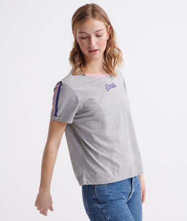 Camiseta de corte cuadrado con micro Vintage Logo Image 2