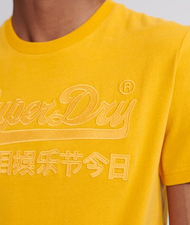 Vintage Logo T-Shirt mit Stickerei Image 5