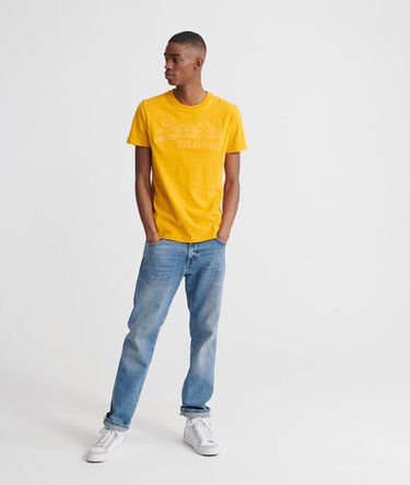 Vintage Logo T-Shirt mit Stickerei Image 2