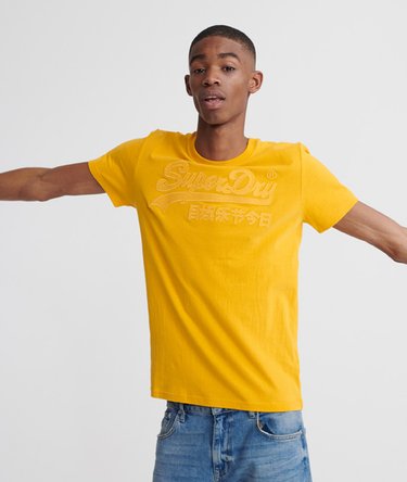Vintage Logo T-Shirt mit Stickerei Image 1