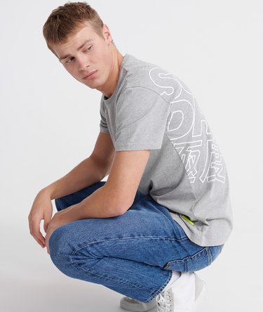 City Neon Oversized Print T-Shirt Image 3