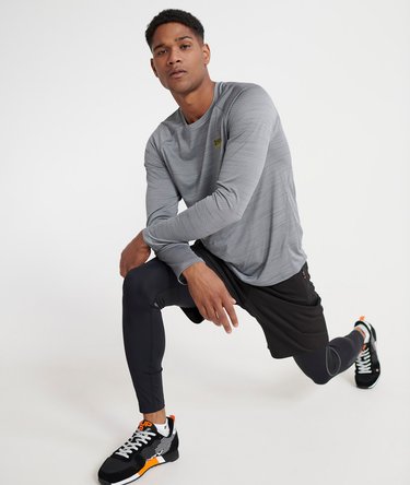 Active Loose Microvent Long Sleeve Top Image 4