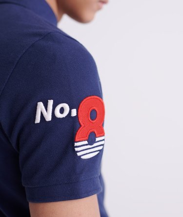 Organic Cotton CNY Superstate Short Sleeve Polo Image 4