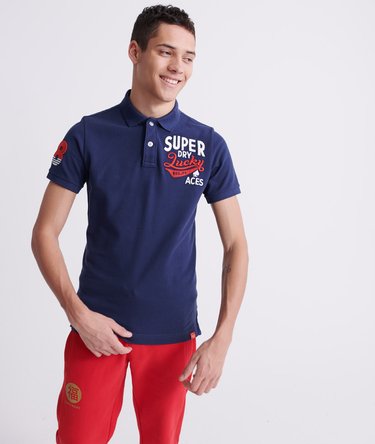 Organic Cotton CNY Superstate Short Sleeve Polo Image 1