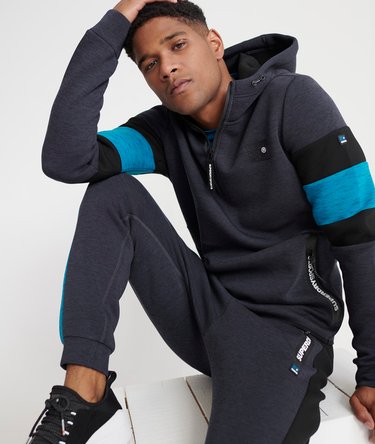 Sudadera sin cierre, con capucha y bloques de color Gym Tech Image 4