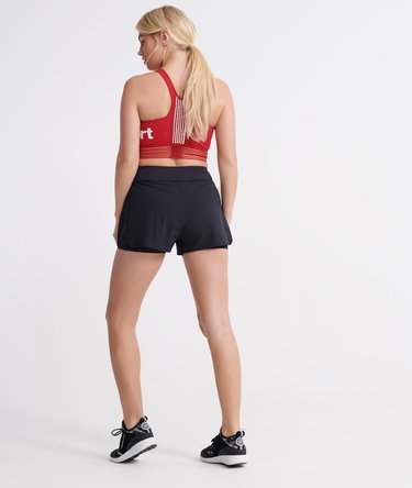 Doppellagige Active Shorts mit Einsätzen Image 3