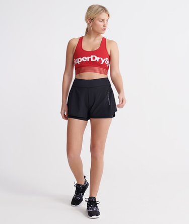 Doppellagige Active Shorts mit Einsätzen Image 1