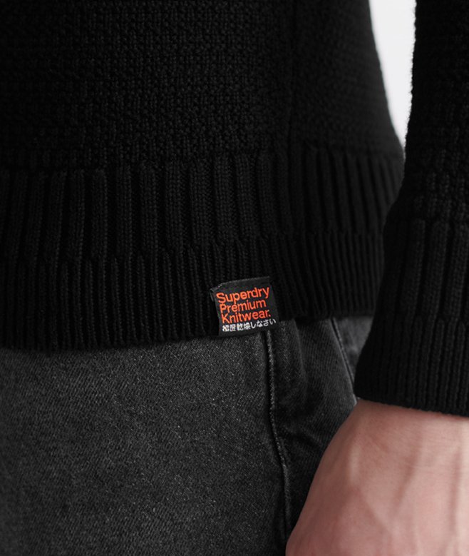 Superdry Keystone Crew Felpa Uomo - Comfort E Stile Iconico, Scegli Una Taglia In Più