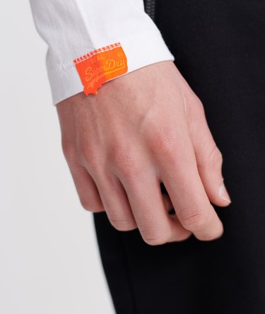 Organic Cotton Athletic Ringer Long Sleeve Top Image 5