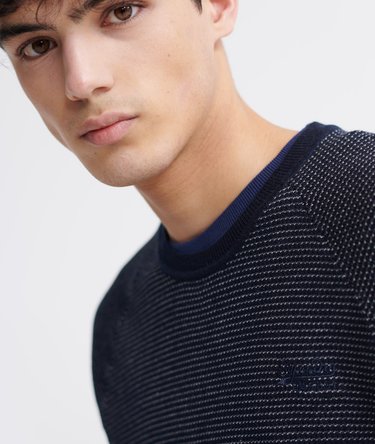 Orange Label Cotton Crew Neck Jumper Image 5