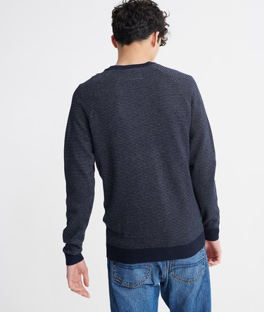 Orange Label Cotton Crew Neck Jumper Image 3