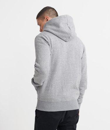 Sudadera con capucha, cremallera y logo Core Black Out Image 3