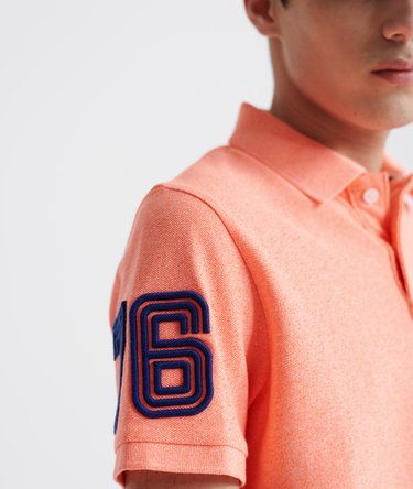Organic Cotton Applique Classic Fit Polo Shirt Image 5