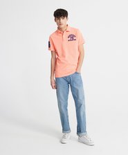 Organic Cotton Applique Classic Fit Polo Shirt