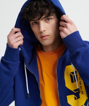 College Classic Zip Hoodie Image 4