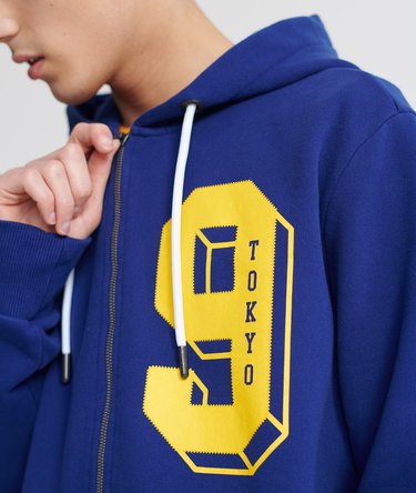College Classic Zip Hoodie Image 5